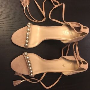 RAYE Shoes- Bennie with Pearl- Never Worn
